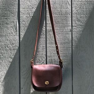 Small Vintage Coach Crossbody Bag